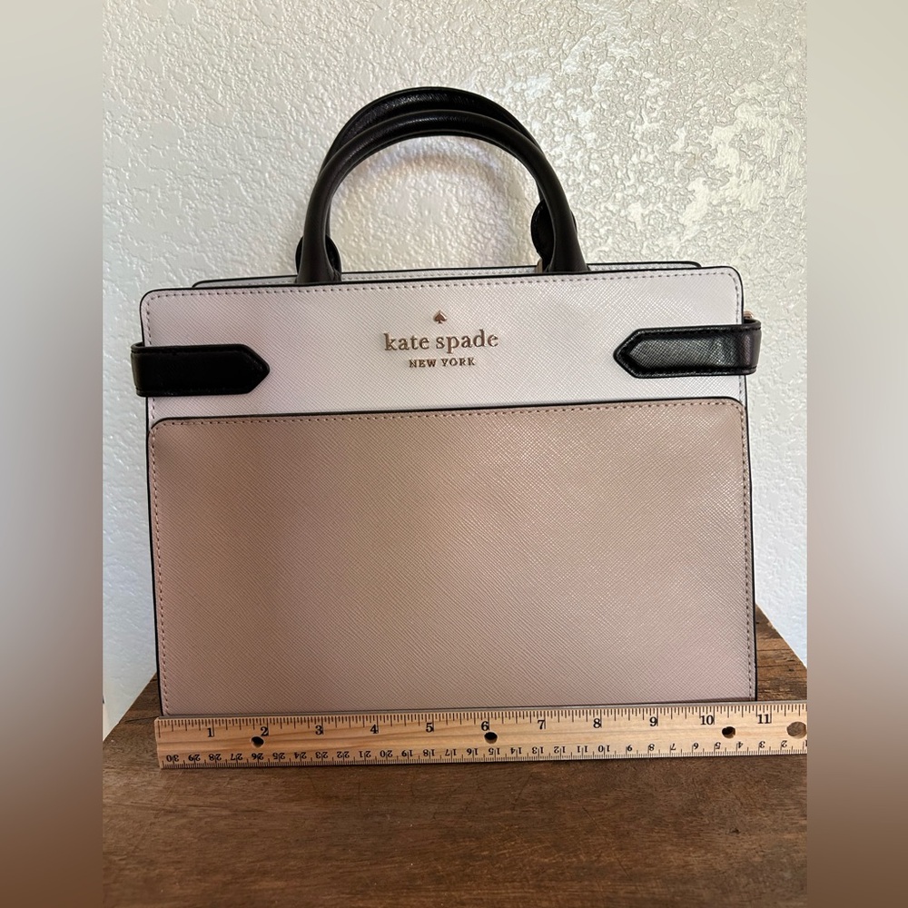 Kate Spade NWOT Beige and Black Classic Women's Bag Set - Picture 9 of 16